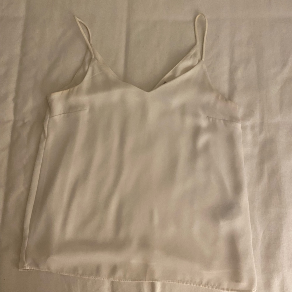 HM flowy white blouse